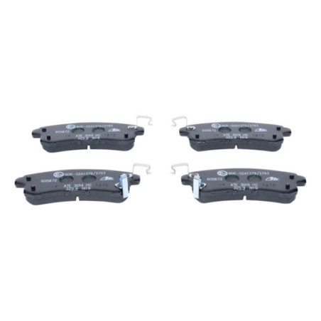Jeu de quatre plaquettes de frein à disque ATE