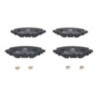 Jeu de quatre plaquettes de frein à disque ATE