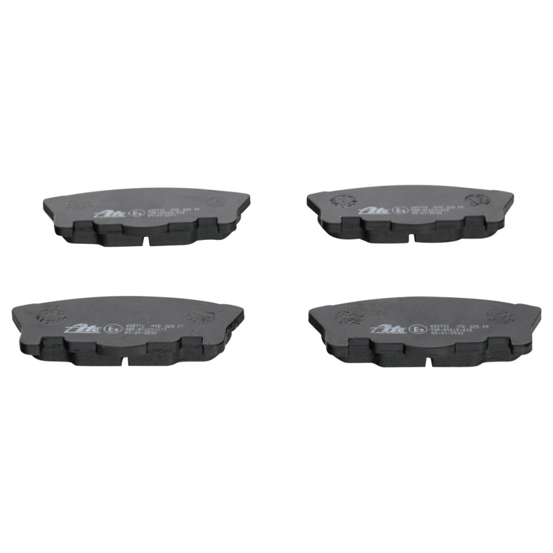 Jeu de quatre plaquettes de frein à disque ATE