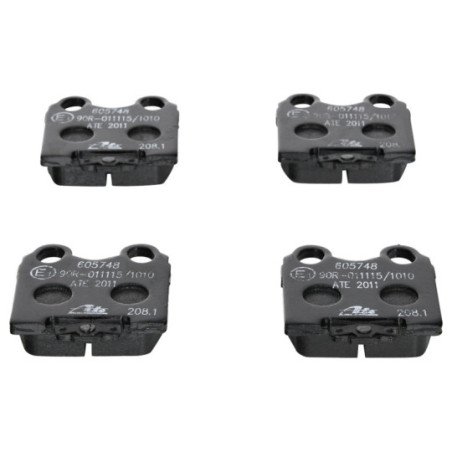 Jeu de quatre plaquettes de frein à disque ATE