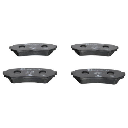 Jeu de quatre plaquettes de frein à disque ATE