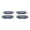 Jeu de quatre plaquettes de frein à disque ATE