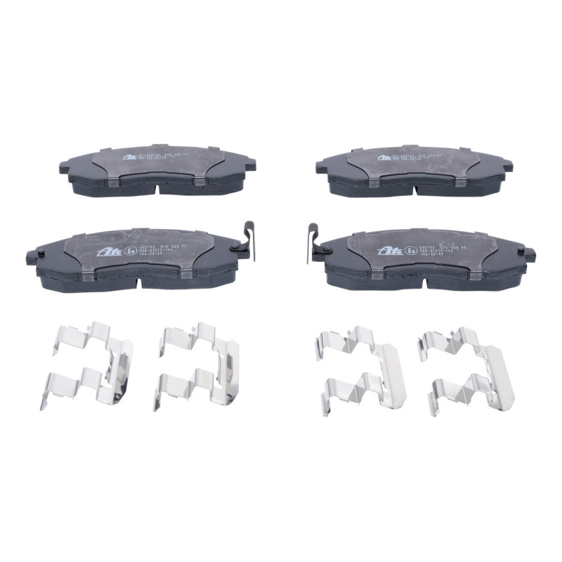 Jeu de quatre plaquettes de frein à disque ATE
