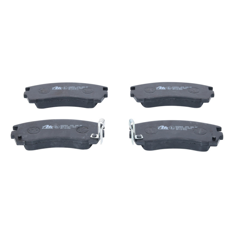 Jeu de quatre plaquettes de frein à disque ATE