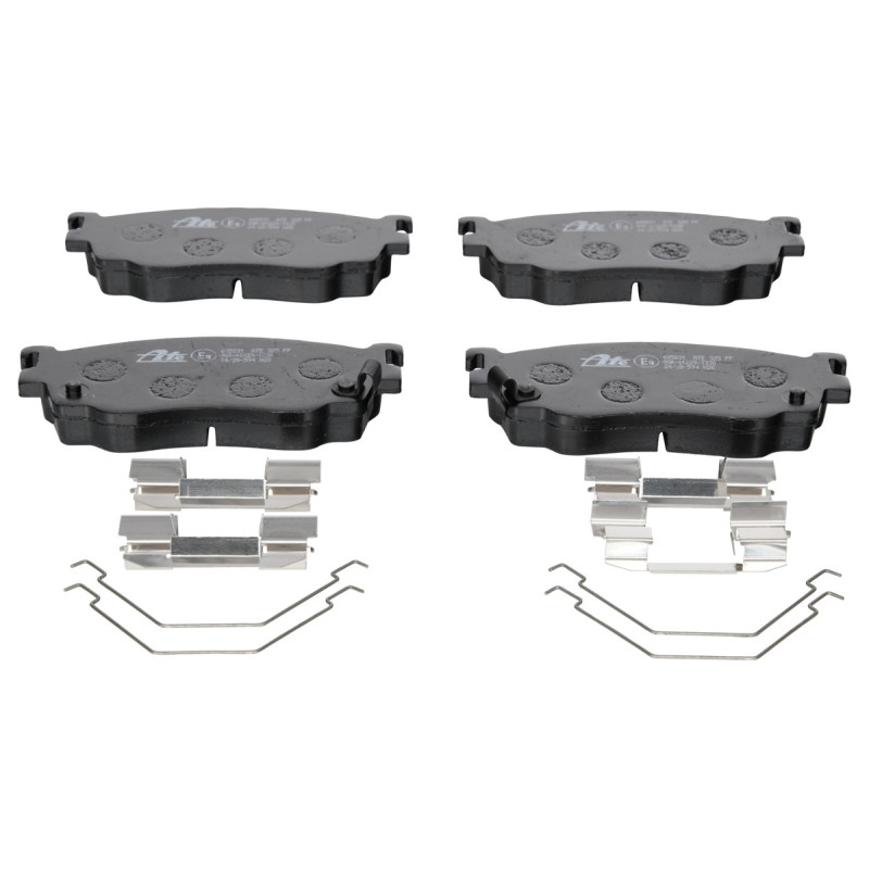 Jeu de quatre plaquettes de frein à disque ATE