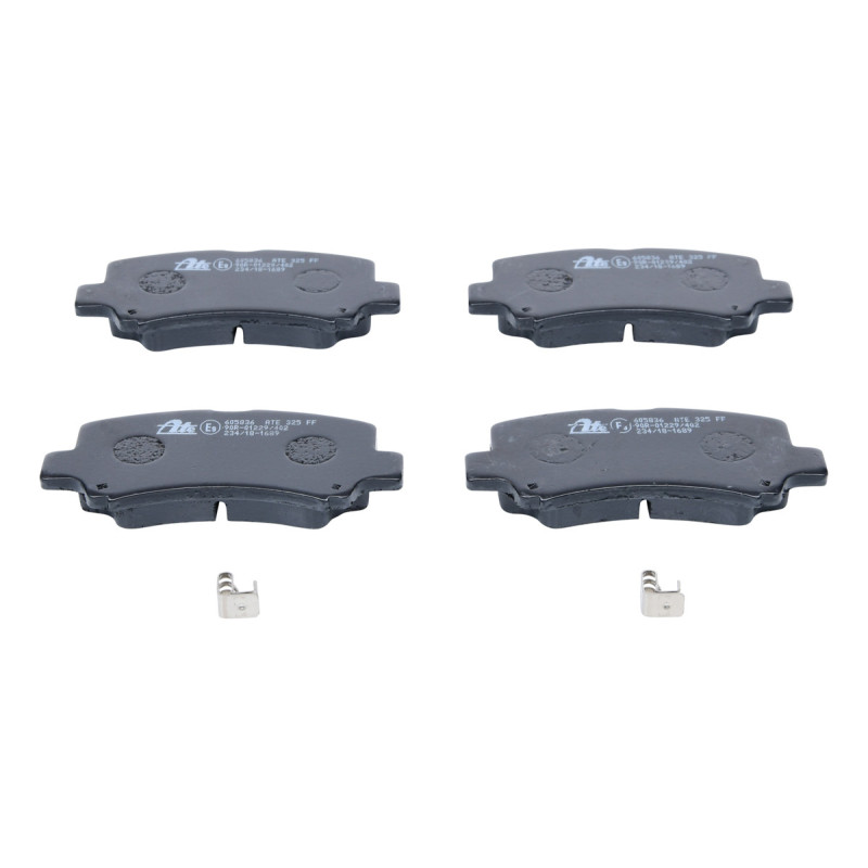 Jeu de quatre plaquettes de frein à disque ATE