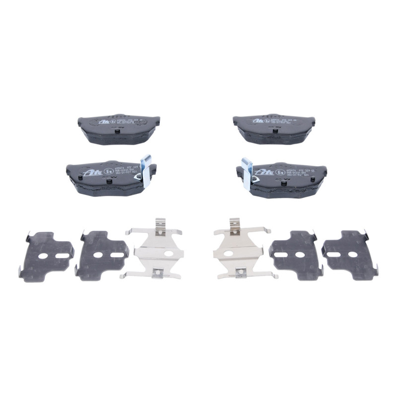 Jeu de quatre plaquettes de frein à disque ATE