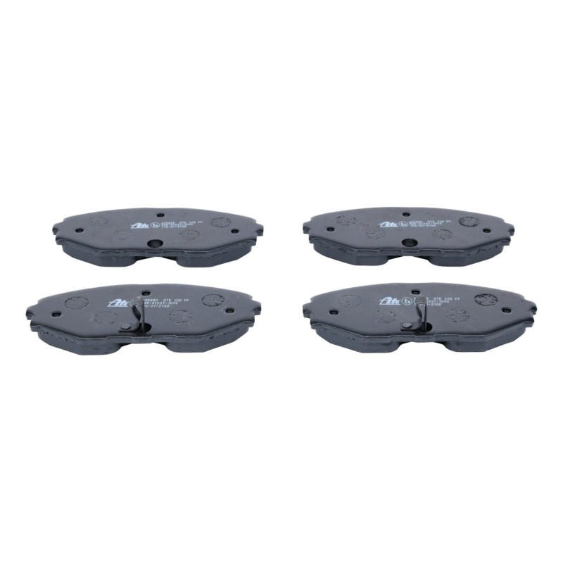Jeu de quatre plaquettes de frein à disque ATE