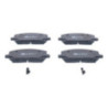 Jeu de quatre plaquettes de frein à disque ATE