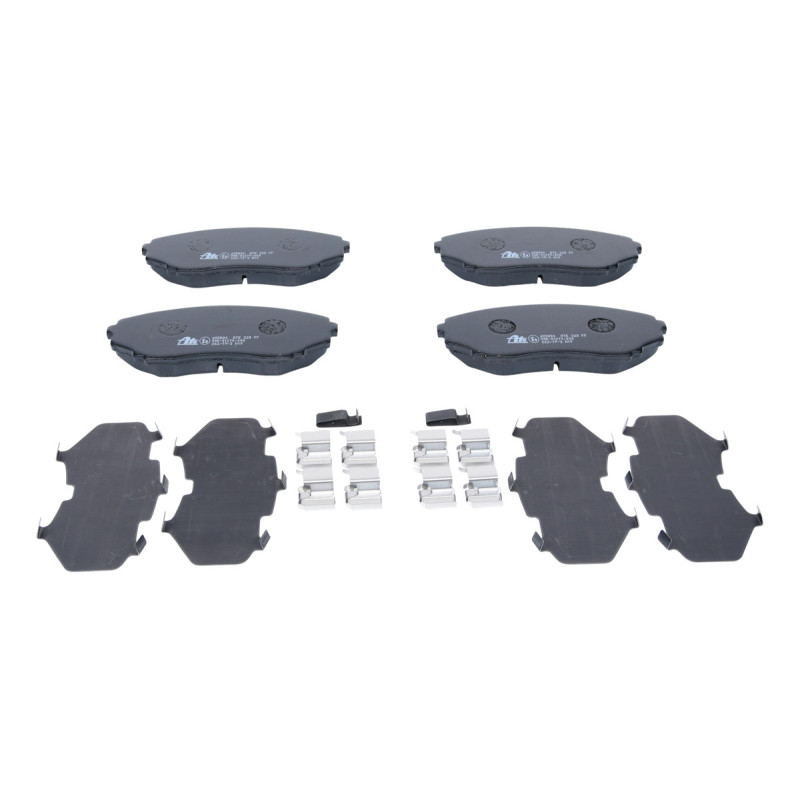 Jeu de quatre plaquettes de frein à disque ATE