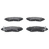 Jeu de quatre plaquettes de frein à disque ATE