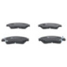 Jeu de quatre plaquettes de frein à disque ATE