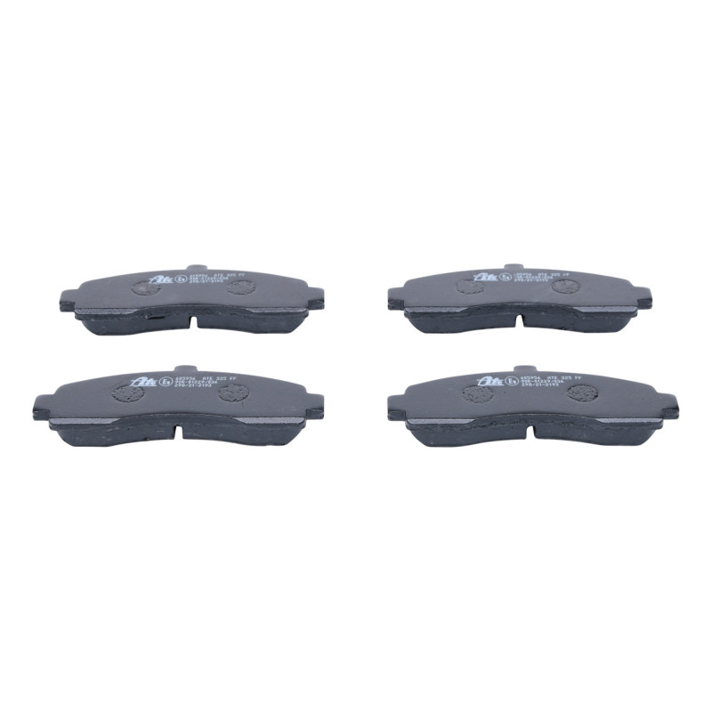 Jeu de quatre plaquettes de frein à disque ATE