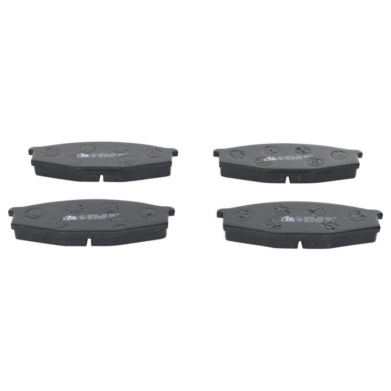 Jeu de quatre plaquettes de frein à disque ATE