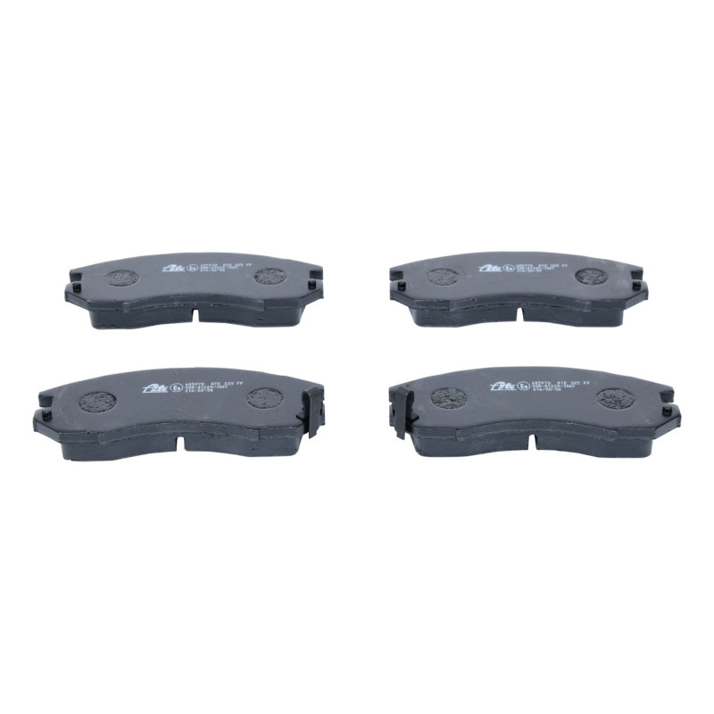 Jeu de quatre plaquettes de frein à disque ATE