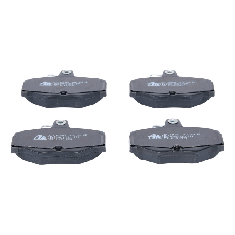 Jeu de quatre plaquettes de frein à disque ATE