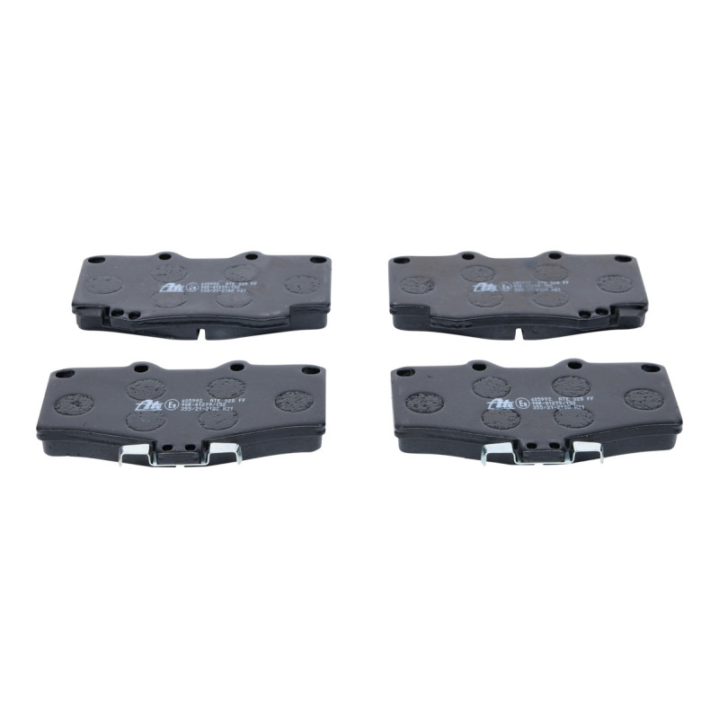 Jeu de quatre plaquettes de frein à disque ATE