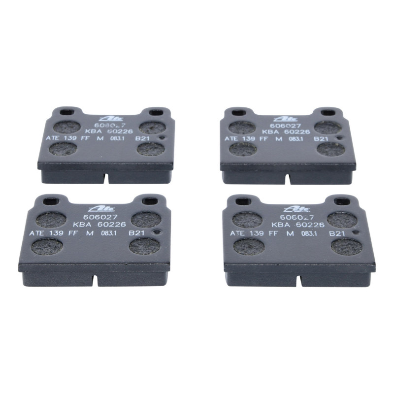 Jeu de quatre plaquettes de frein à disque ATE
