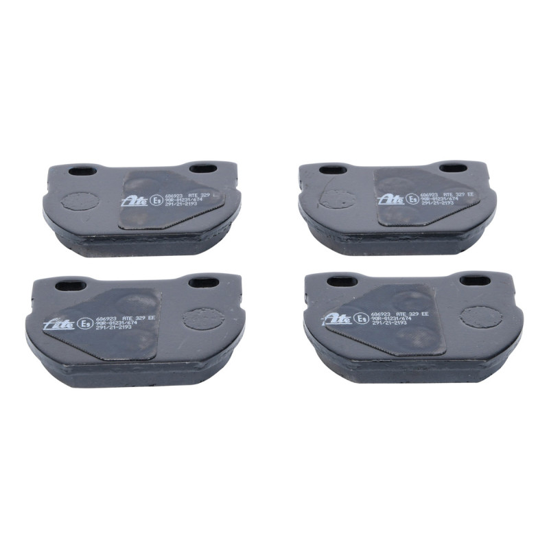 Jeu de quatre plaquettes de frein à disque ATE