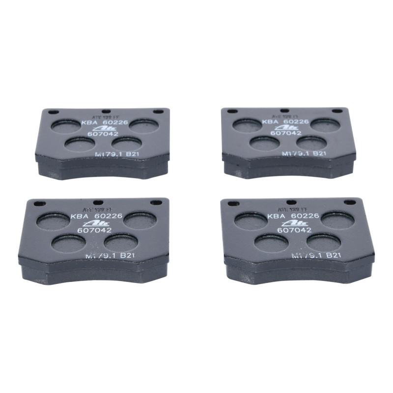 Jeu de quatre plaquettes de frein à disque ATE