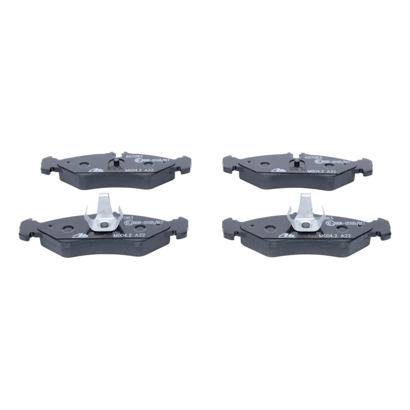 Jeu de quatre plaquettes de frein à disque ATE