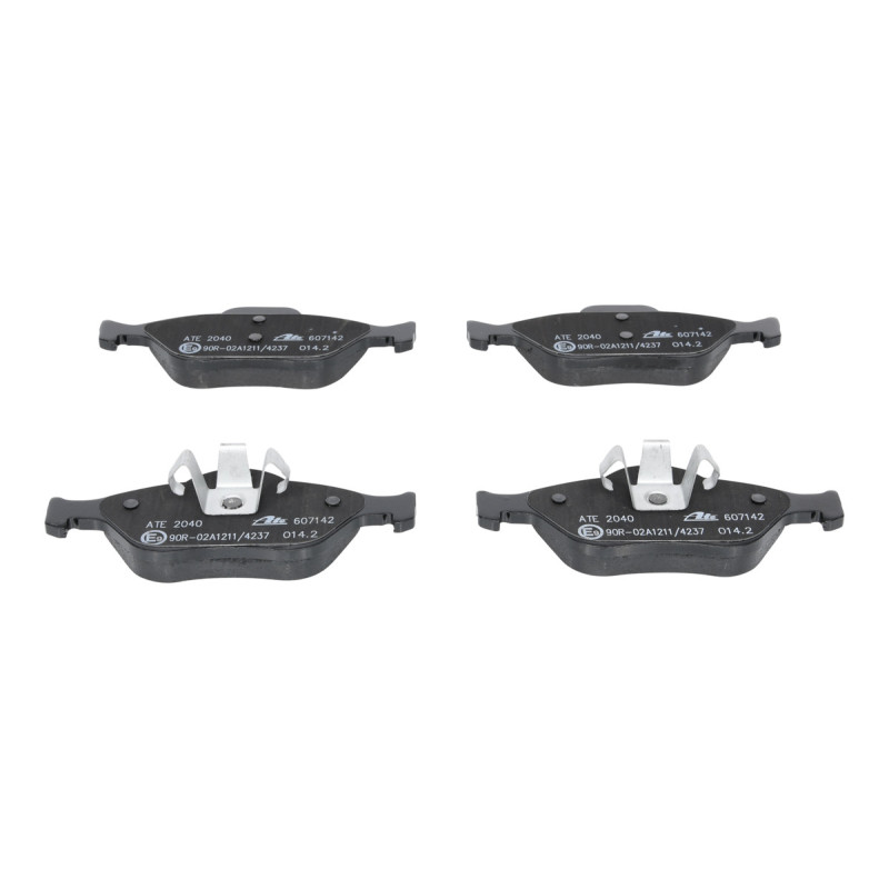 Jeu de quatre plaquettes de frein à disque ATE