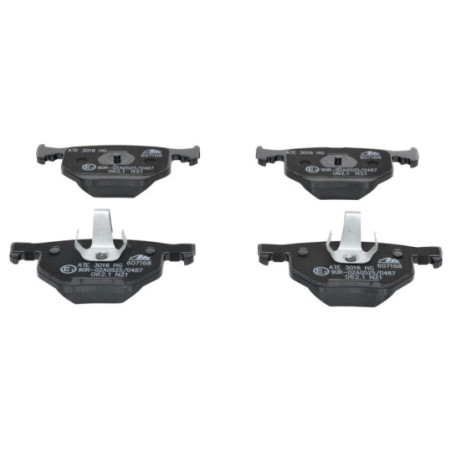 Jeu de quatre plaquettes de frein à disque ATE