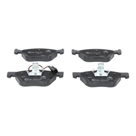 Jeu de quatre plaquettes de frein à disque ATE