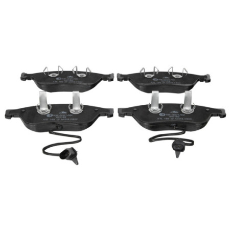 Jeu de quatre plaquettes de frein à disque ATE