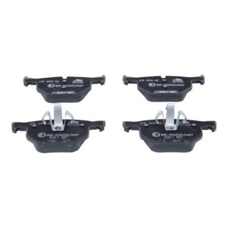 Jeu de quatre plaquettes de frein à disque ATE