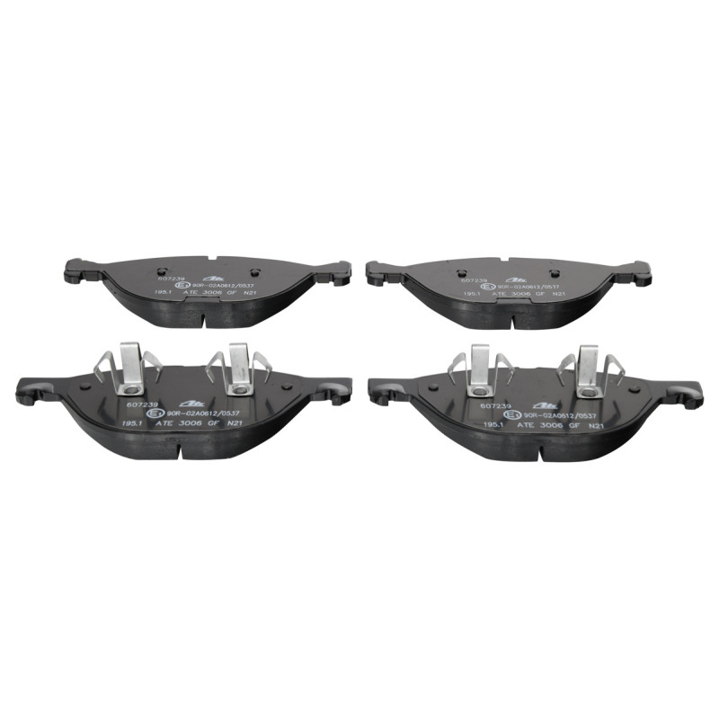 Jeu de quatre plaquettes de frein à disque ATE