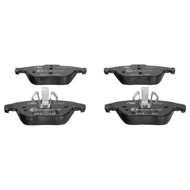 Jeu de quatre plaquettes de frein à disque ATE