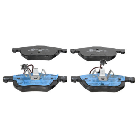 Jeu de quatre plaquettes de frein à disque ATE