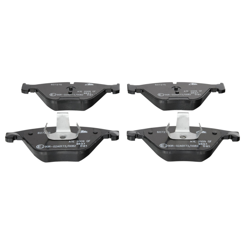 Jeu de quatre plaquettes de frein à disque ATE
