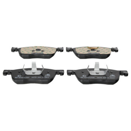 Jeu de quatre plaquettes de frein à disque ATE