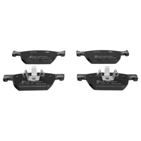 Jeu de quatre plaquettes de frein à disque ATE