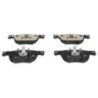 Jeu de quatre plaquettes de frein à disque ATE