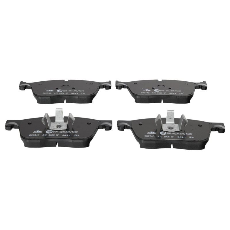 Jeu de quatre plaquettes de frein à disque ATE