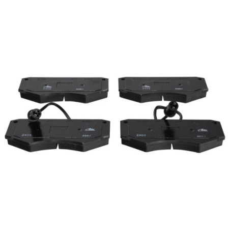 Jeu de quatre plaquettes de frein à disque ATE