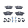 Jeu de quatre plaquettes de frein à disque ATE