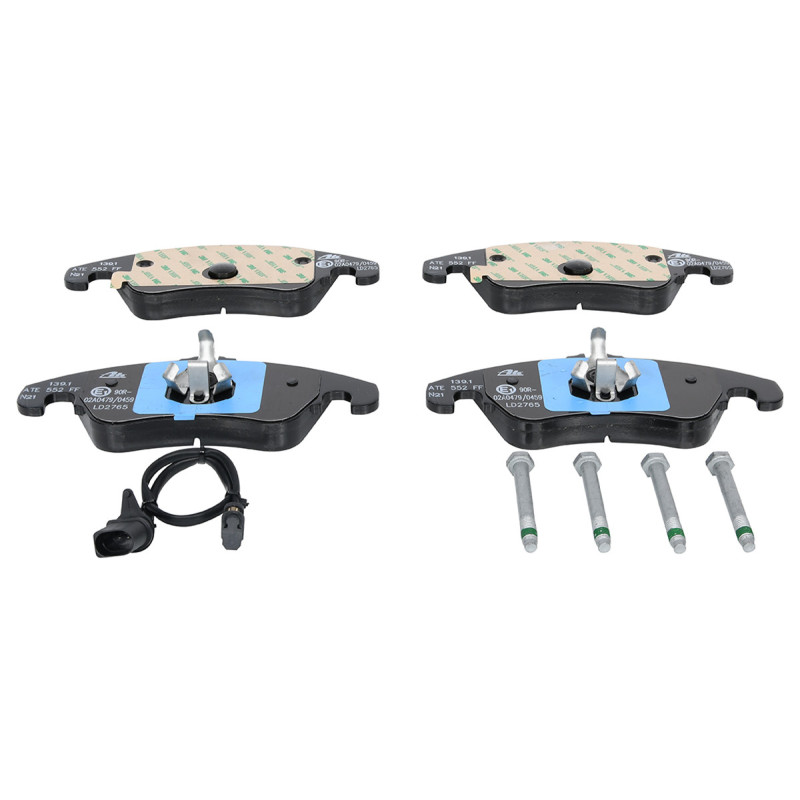 Jeu de quatre plaquettes de frein à disque ATE