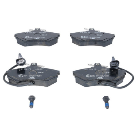 Jeu de quatre plaquettes de frein à disque ATE