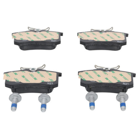 Jeu de quatre plaquettes de frein à disque ATE