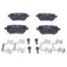 Jeu de quatre plaquettes de frein à disque ATE