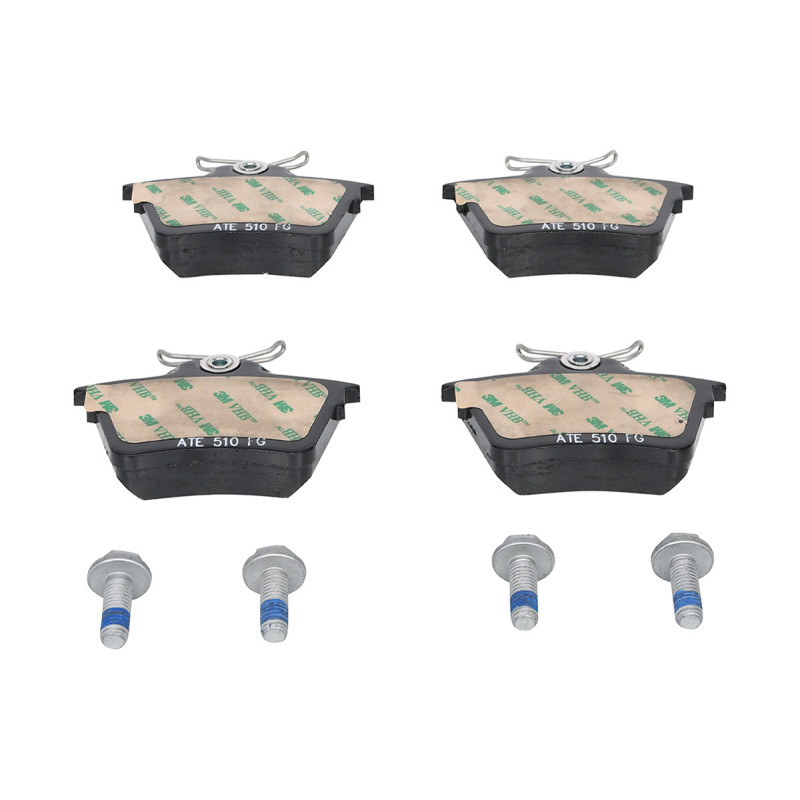 Jeu de quatre plaquettes de frein à disque ATE