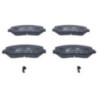 Jeu de quatre plaquettes de frein à disque ATE