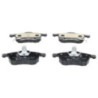 Jeu de quatre plaquettes de frein à disque ATE