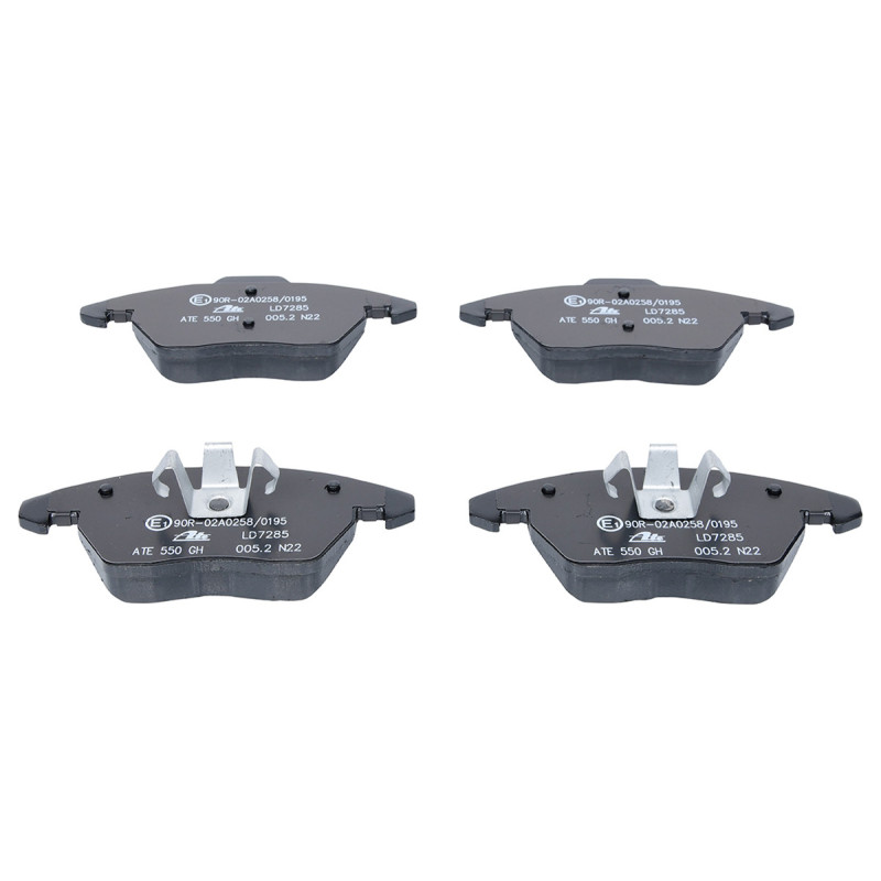 Jeu de quatre plaquettes de frein à disque ATE