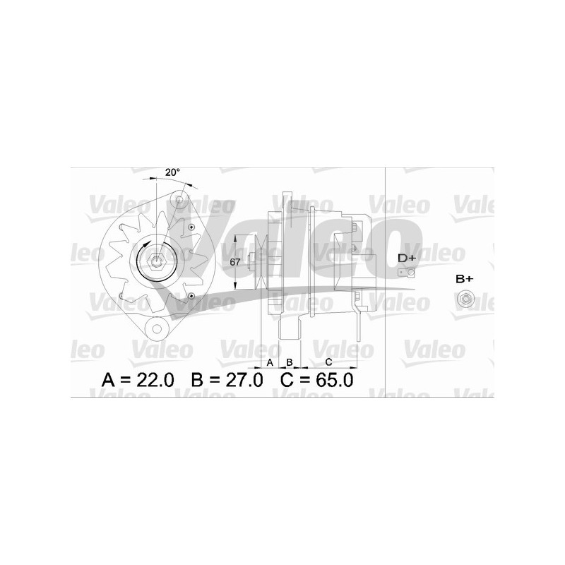 Alternateur VALEO