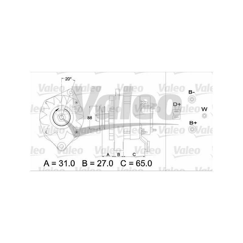 Alternateur VALEO